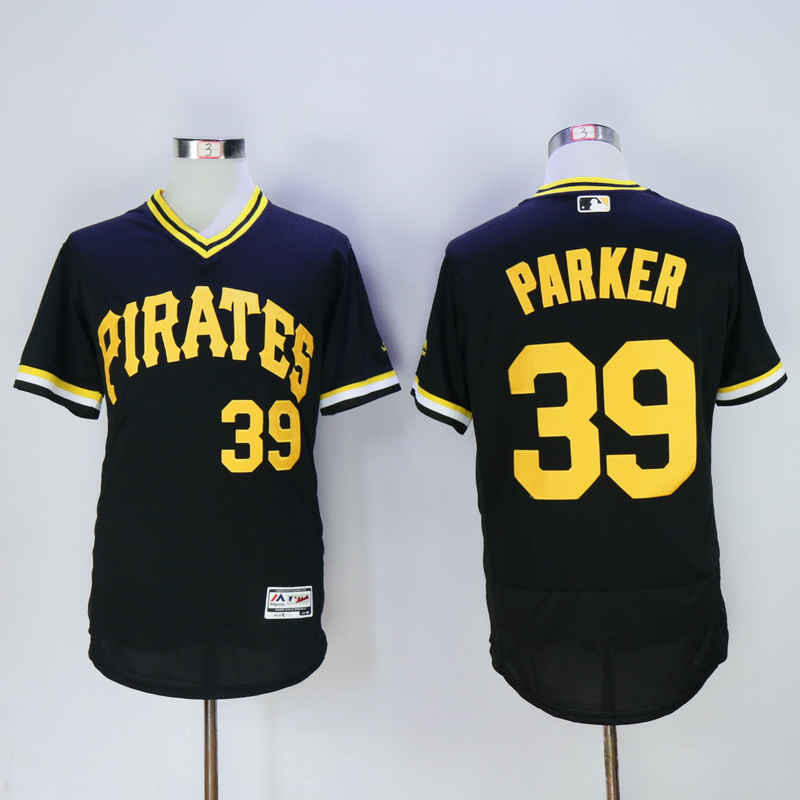 Men Pittsburgh Pirates #39 Parker Black Elite MLB Jerseys->pittsburgh pirates->MLB Jersey